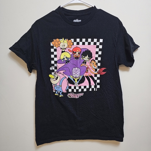 Cartoon Network Other - Men's Powerpuff Girls Medium Black Short sleeve shirt